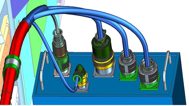 Diseño de arneses y cableado eléctrico en 3D autocad wire harness diagram 
